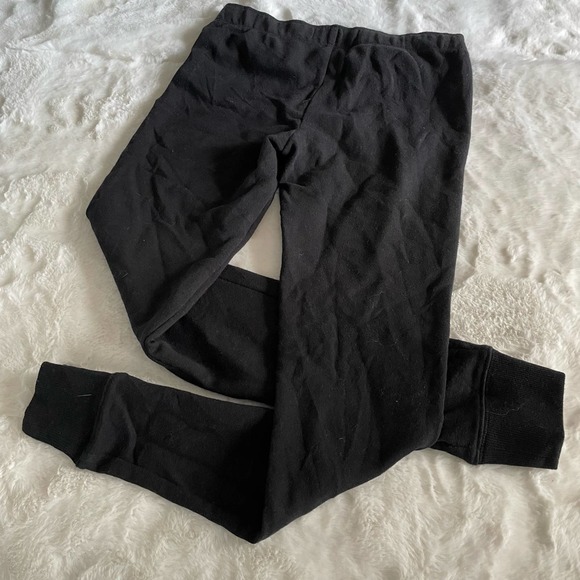 abercrombie and fitch black logo sweatpants size extra small XS - Picture 2 of 3